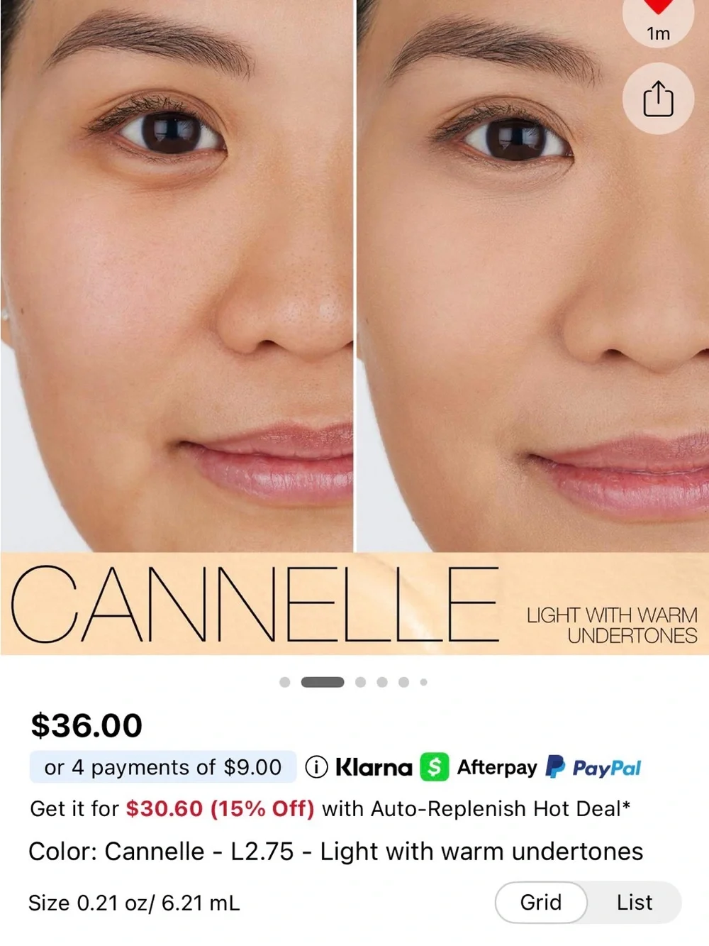 NARS Soft Matte Complete Concealer - Cannelle (Beige)